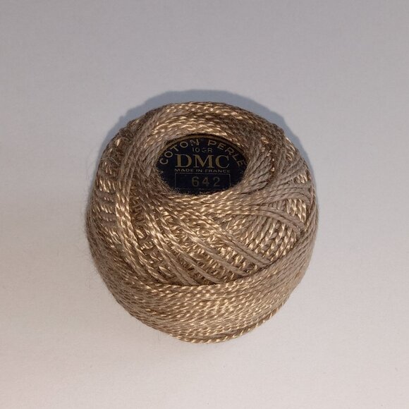 🎯 10 for $10 / DMC Sewing Thread 642 Size 5 - Picture 10 of 10